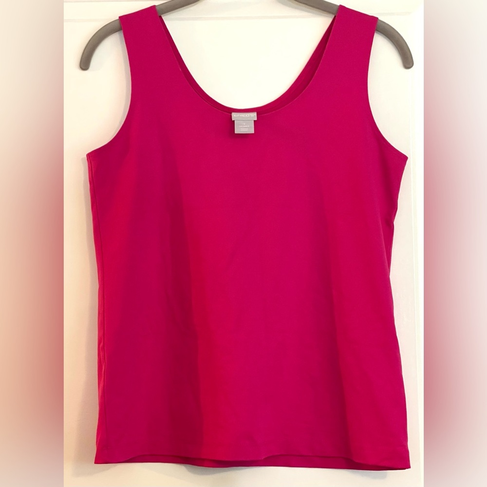 Chico's Pink Sleeveless Tank Top Size 1
